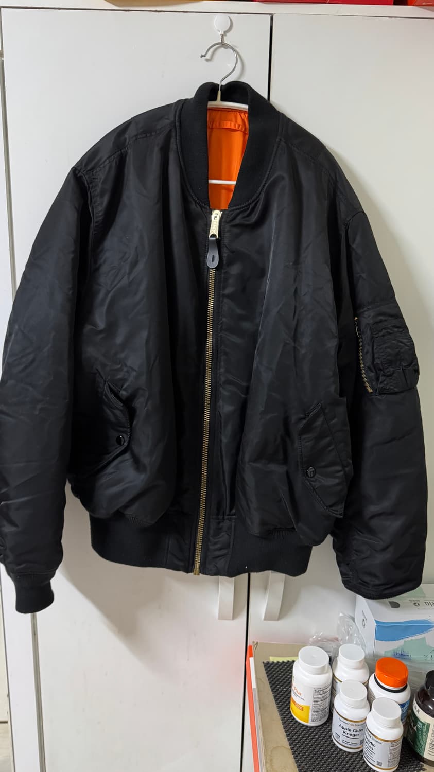 알파인더스트리 ma-1 XL사이즈  상품이미지1