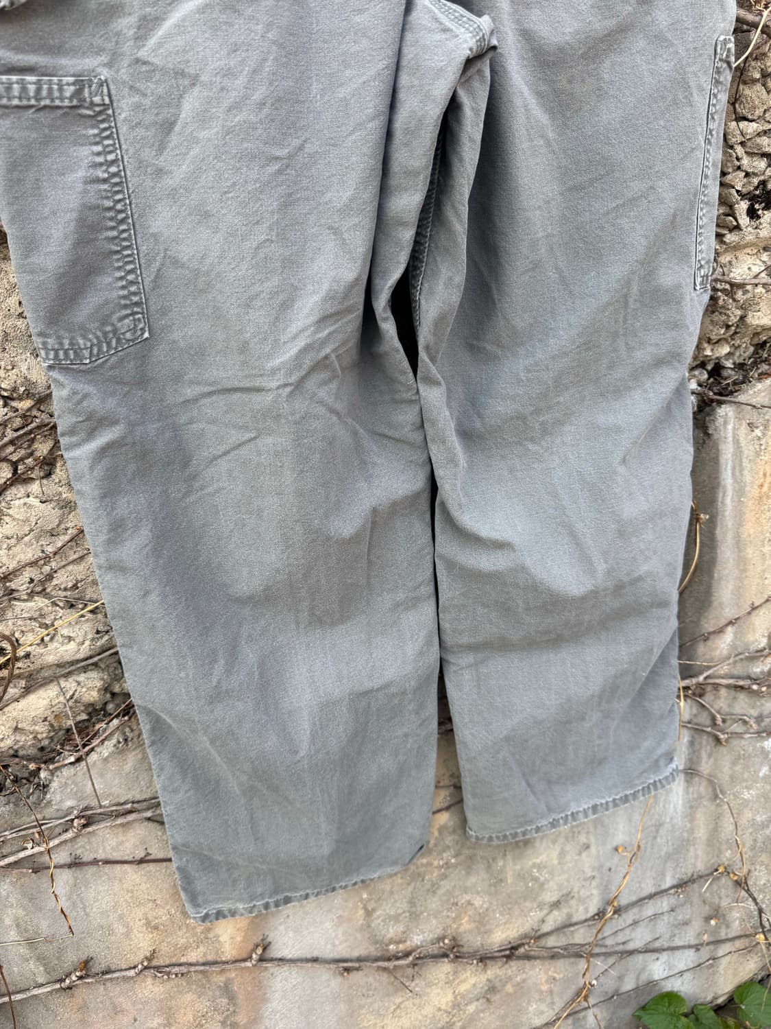 00s 칼하트 빈티지 b151 fat 큰가죽탭 카펜터 싱글니 워크 팬츠 상품이미지6