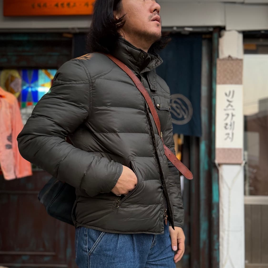 폴로 랄프로렌 라이트웨이트 다운 패디드 자켓 M 상품이미지8