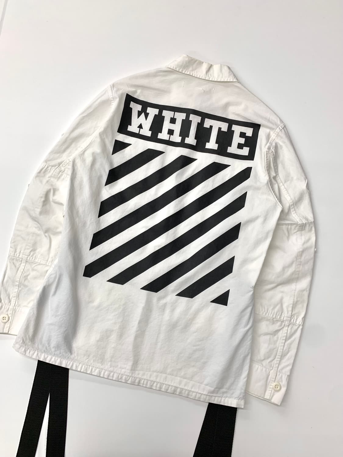 Off white 오프화이트 화이트 패치 DBU 자켓 상품이미지9
