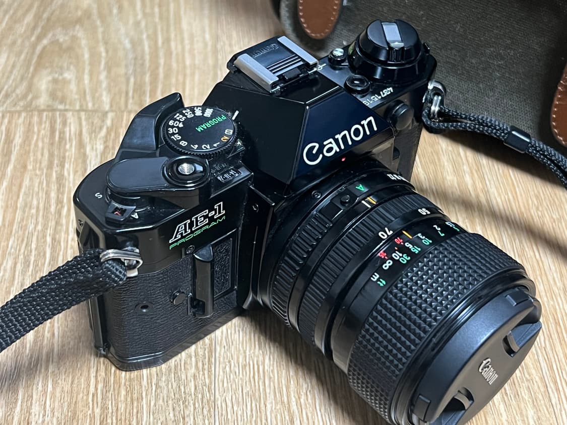캐논 AE-1 프로그램 필름 카메라 + 가방 상품이미지2