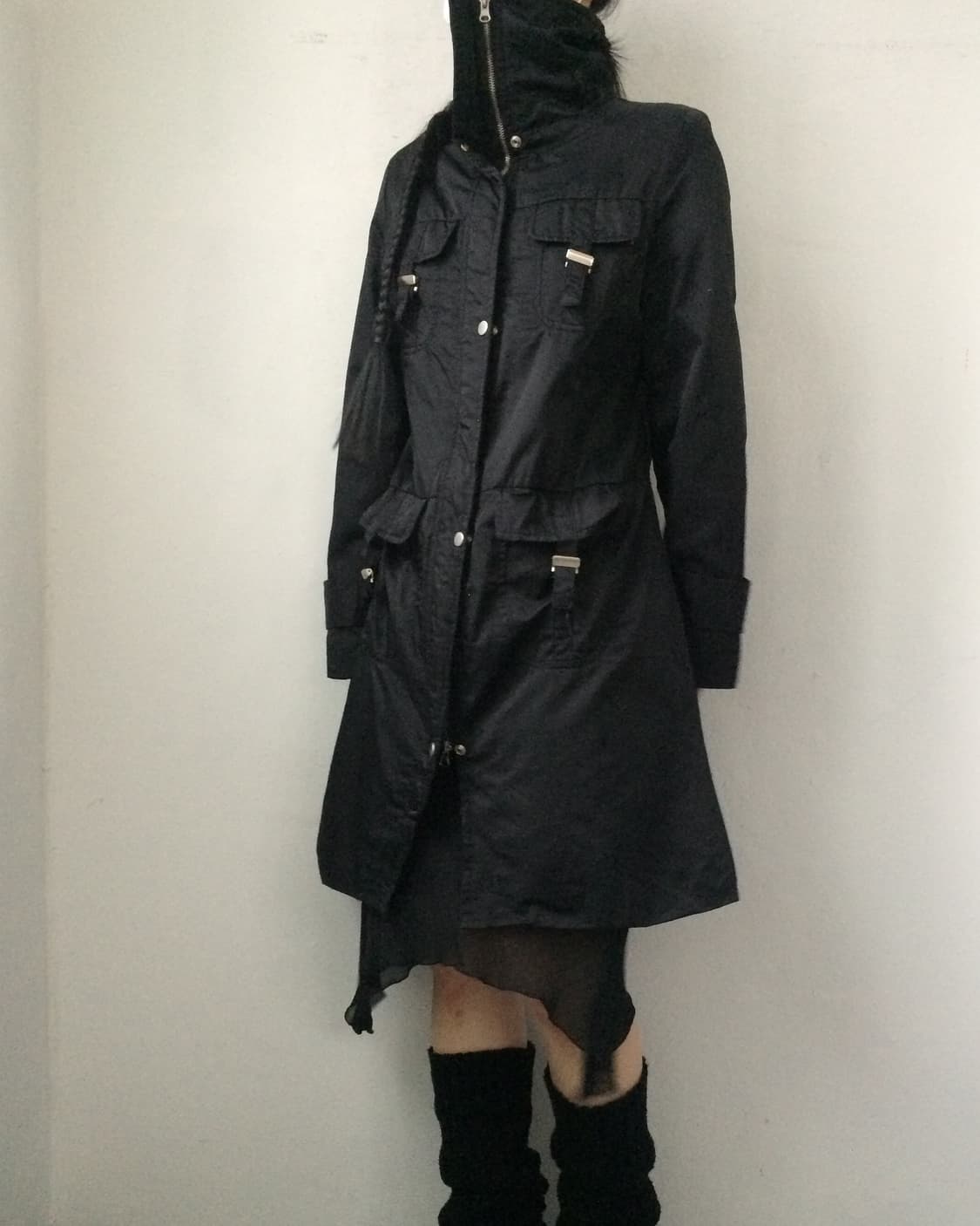 High neck multi pocket jacket 상품이미지8