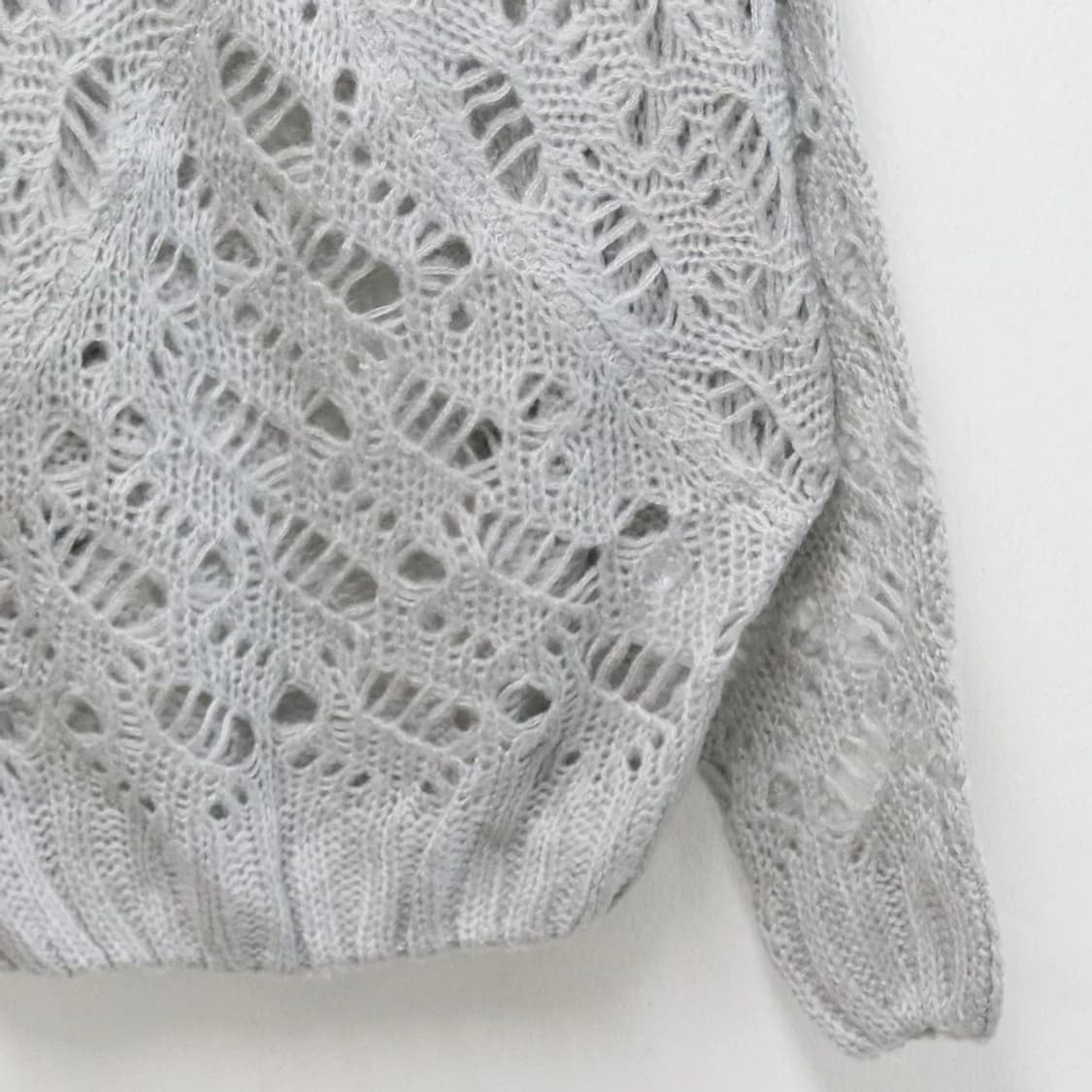 AGNEAU7  모헤어 그물 니트 63161 상품이미지4