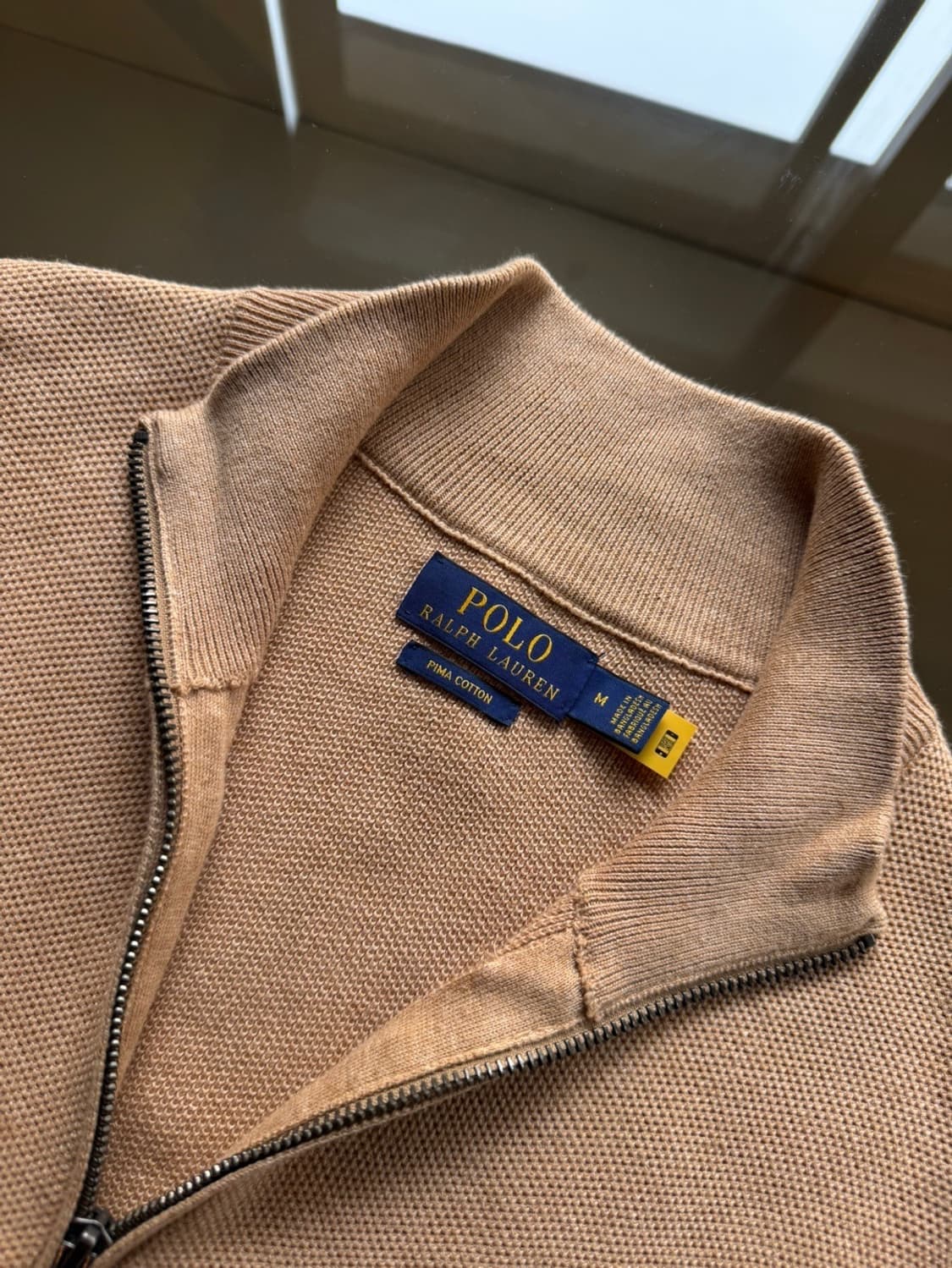 폴로 랄프로렌 피마코튼 짚업 100~105 상품이미지8