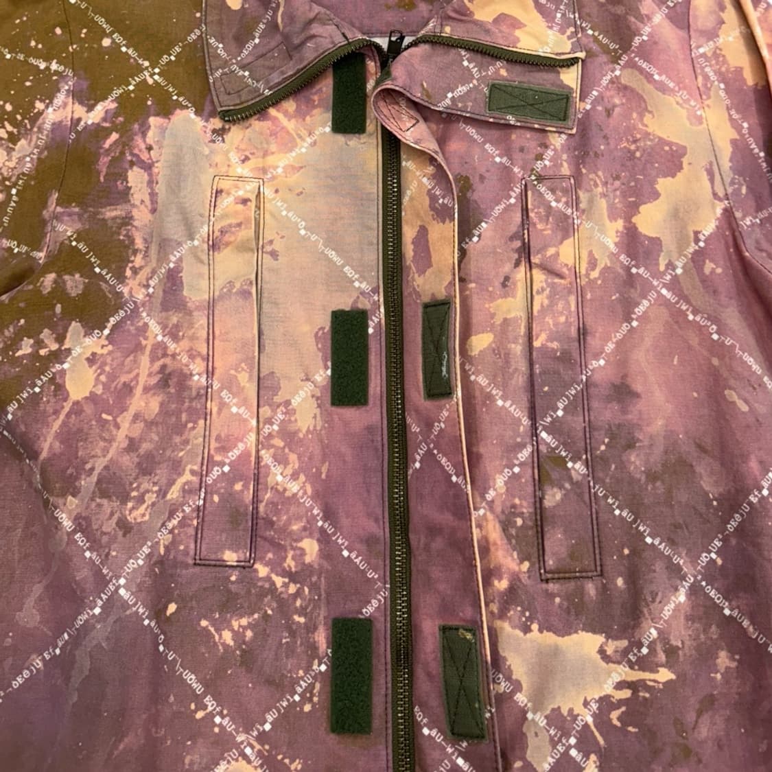 뷰티비스트 90s 타이다이 카모플라쥬 자켓 상품이미지4