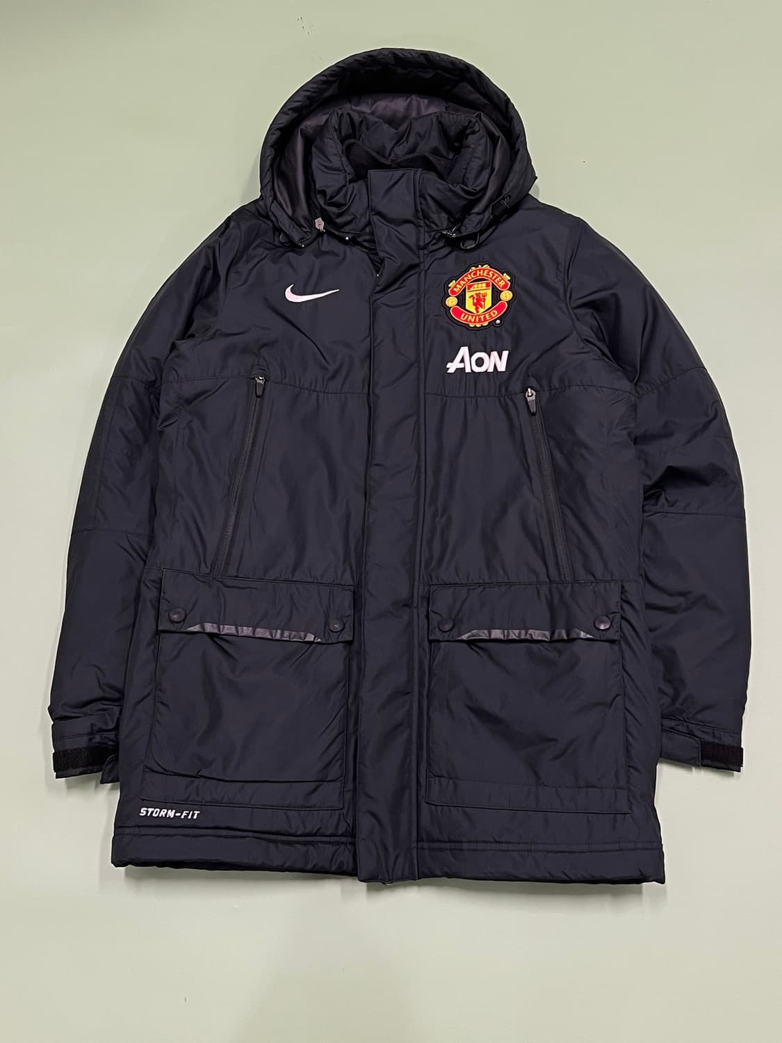 (S) 나이키 올드스쿨 맨유 AON 스톰핏 솜 패딩 자켓 상품이미지2