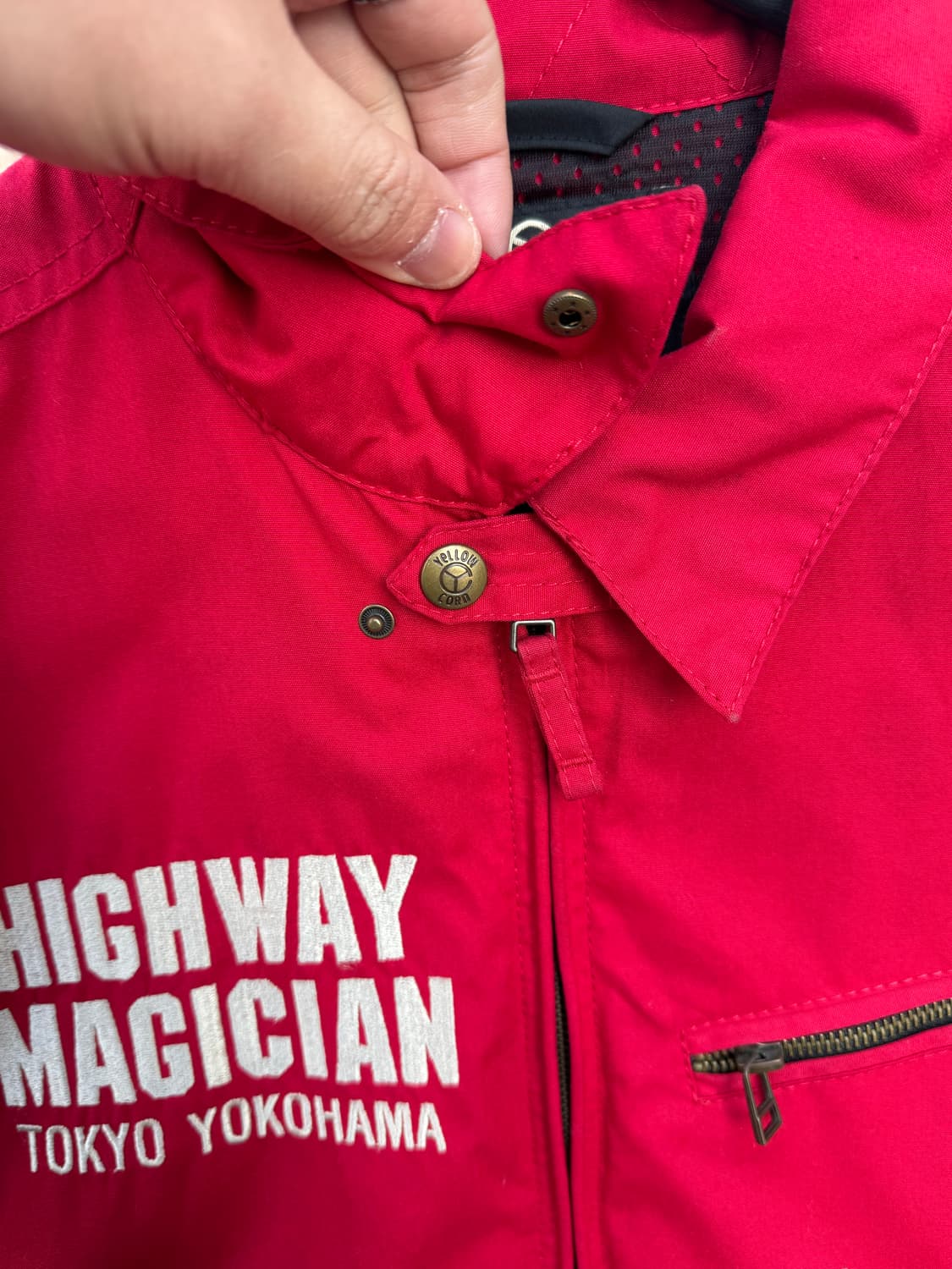 옐로우콘 모터사이클 레이싱 봄버자켓  상품이미지6