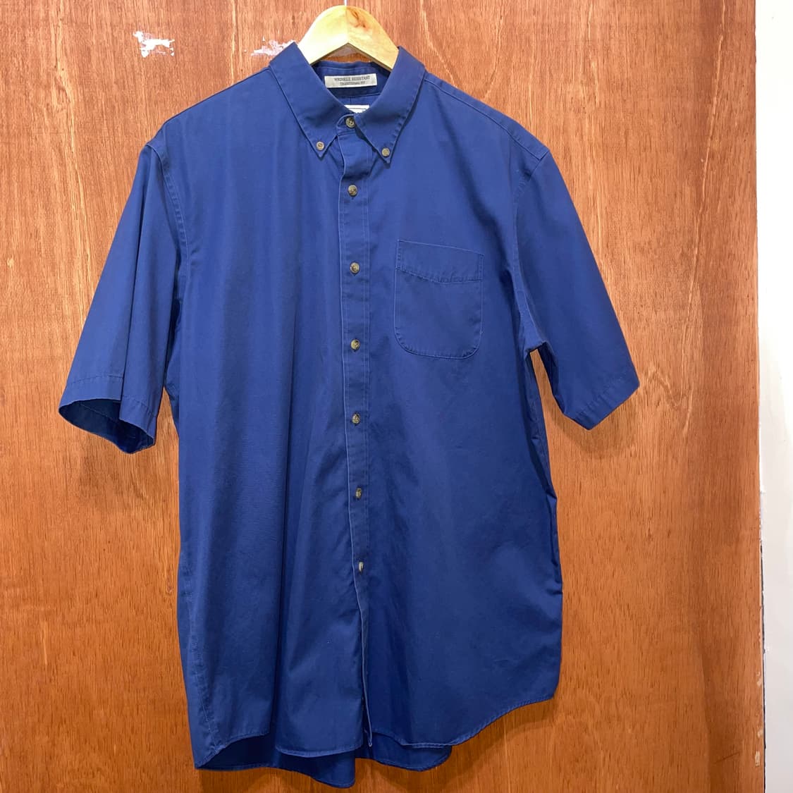 (L) L.L.Bean 엘엘빈 솔리드 반팔 셔츠 상품이미지1