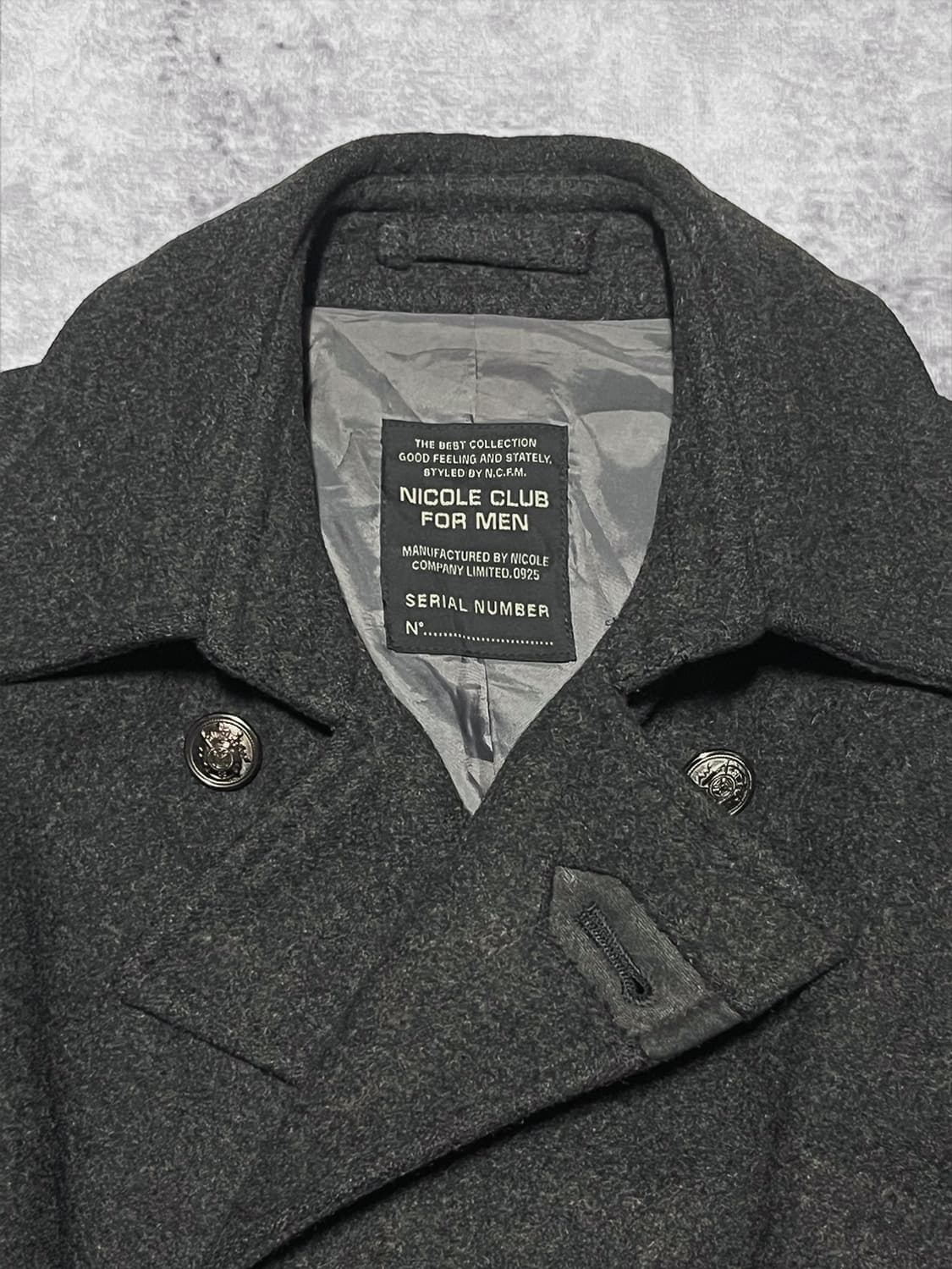 (nicole club for men) 00's wool jacket  상품이미지4