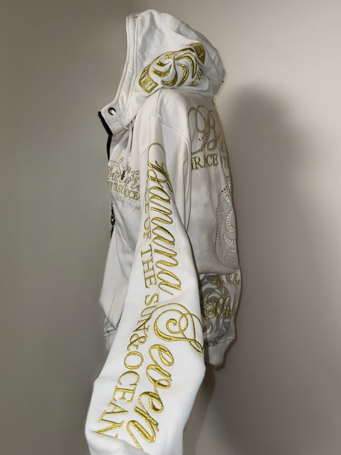 투웨이 화이트골드 후드집업 상품이미지9