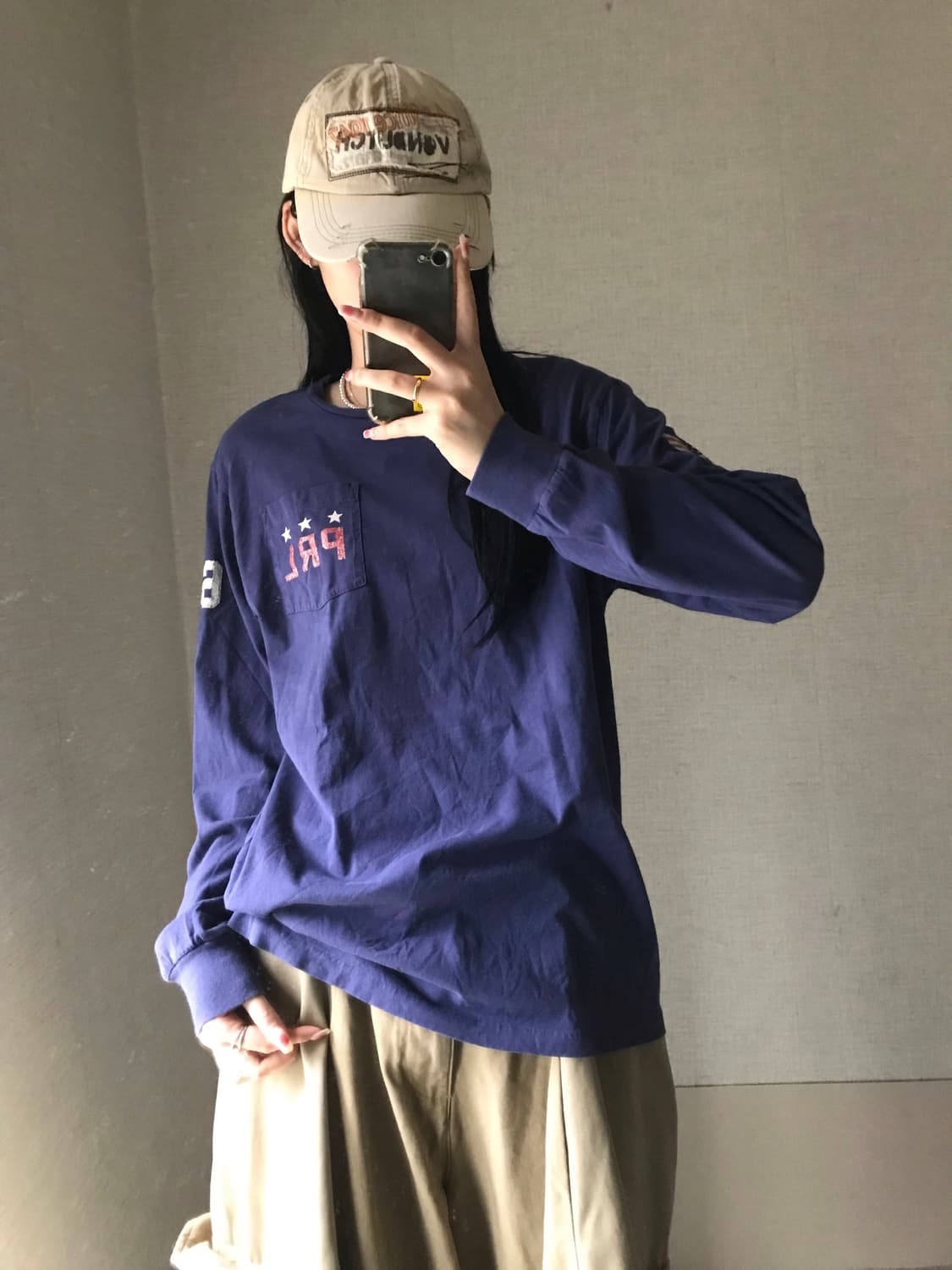 폴로 성조기 롱슬리브 상품이미지2