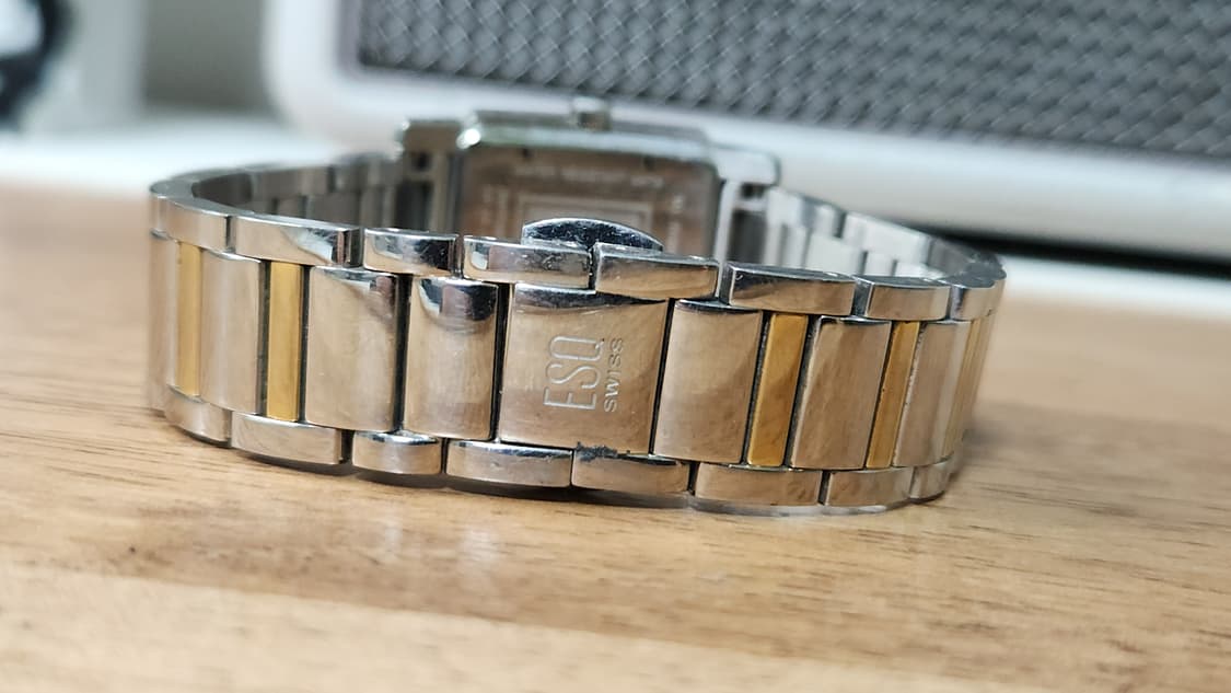 # 스위스 ESQ 모바도 킹스턴 정품 다이아몬드 콤비 여성명품 시계 급처 상품이미지6