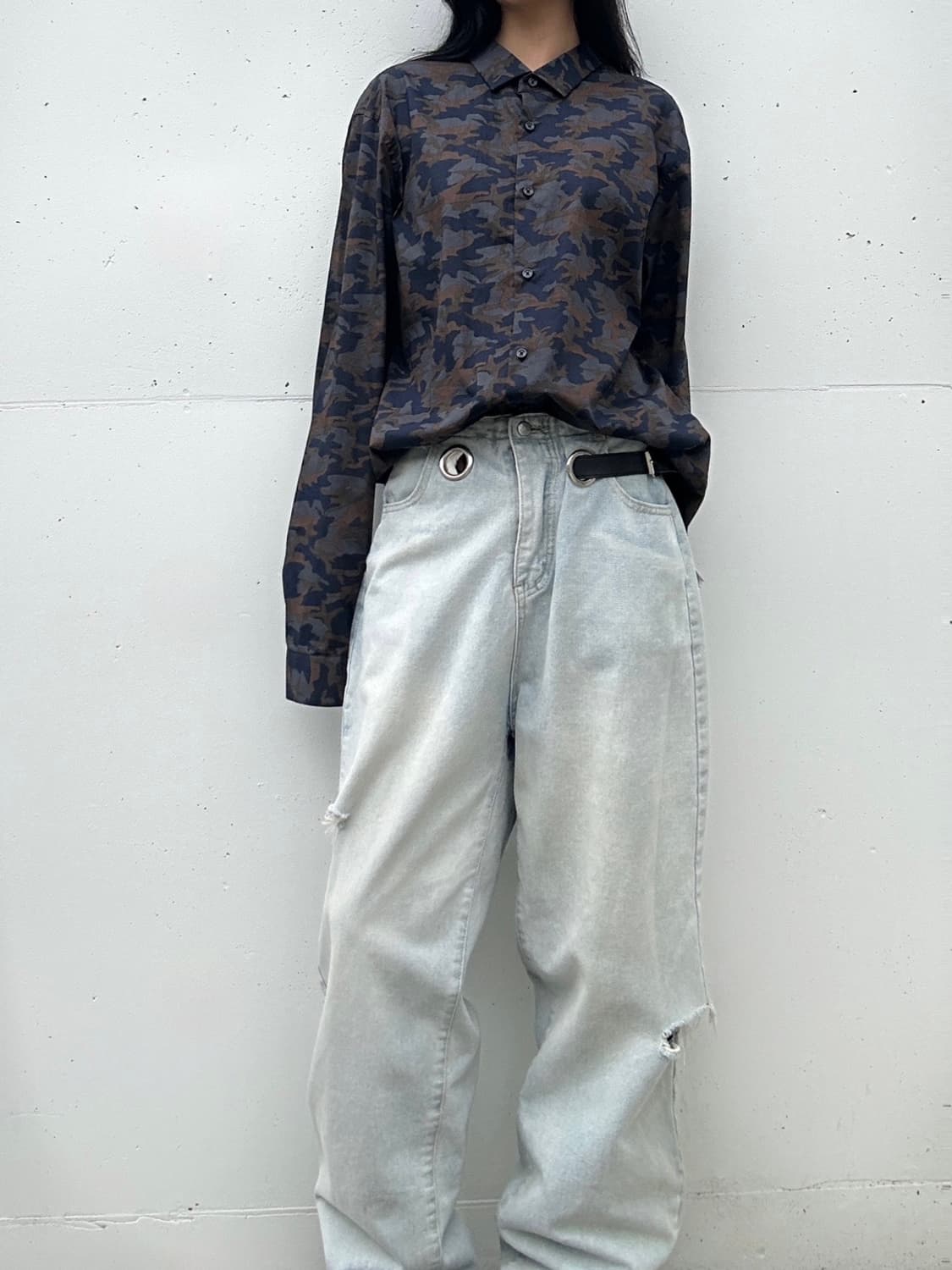 MICHAEL KORS camouflage pattern shirt 상품이미지6