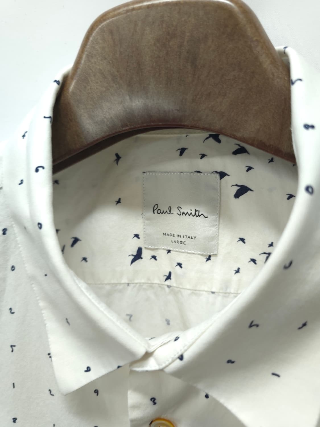 폴스미스(Paul Smith) 넘버링 로고 셔츠 ( 남성L ) 상품이미지3