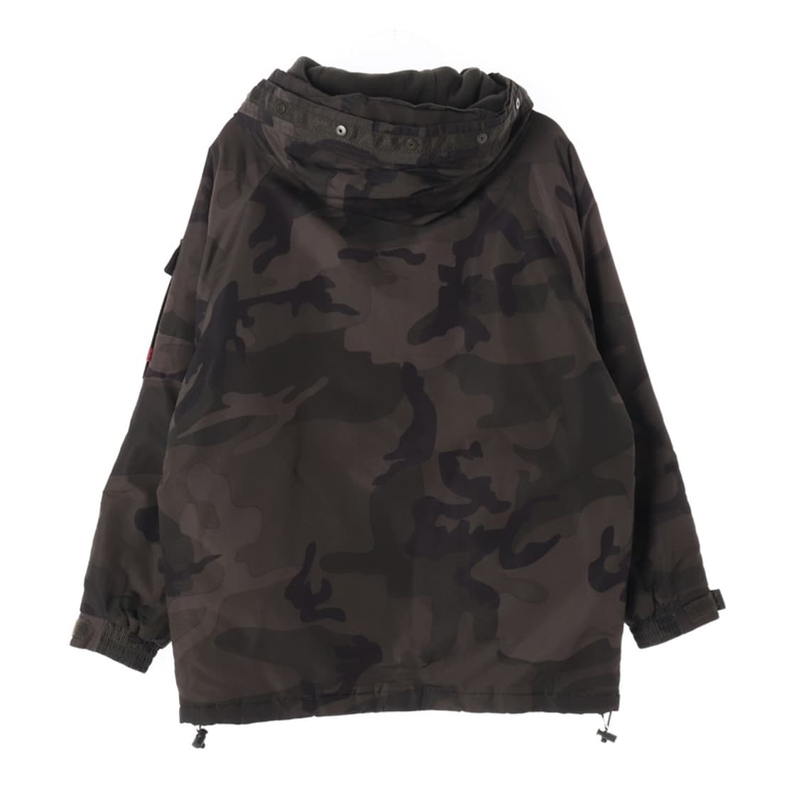 빈티지 다크 카모플라쥬 플리스 안감 자켓 XL 상품이미지3