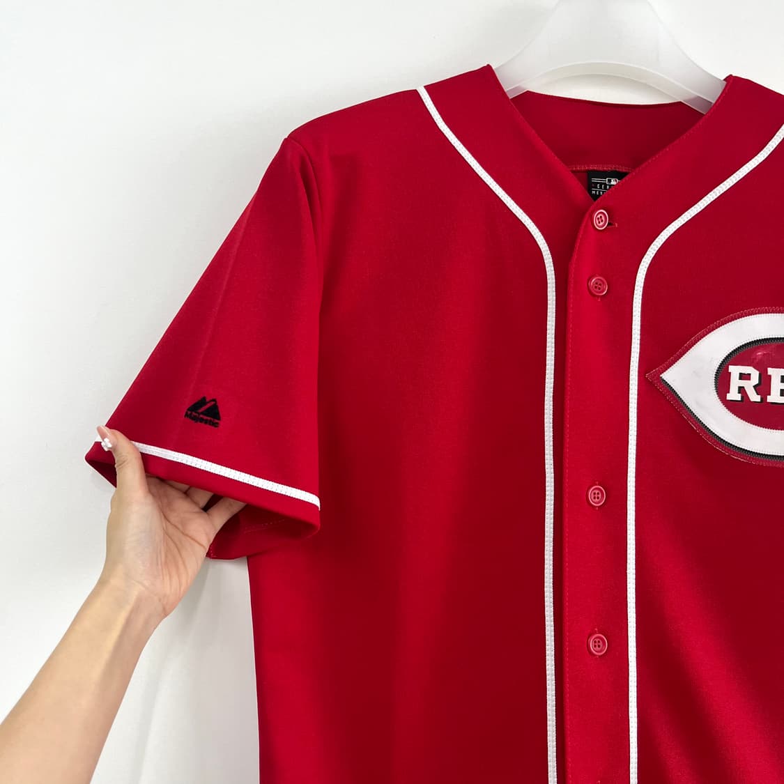 마제스틱 신시내티 레즈 어웨이 추신수 유니폼 상품이미지5