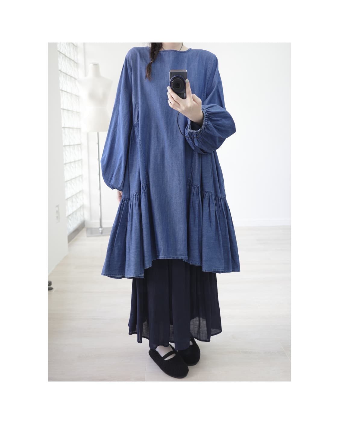 Merlette denim one-piece 상품이미지1