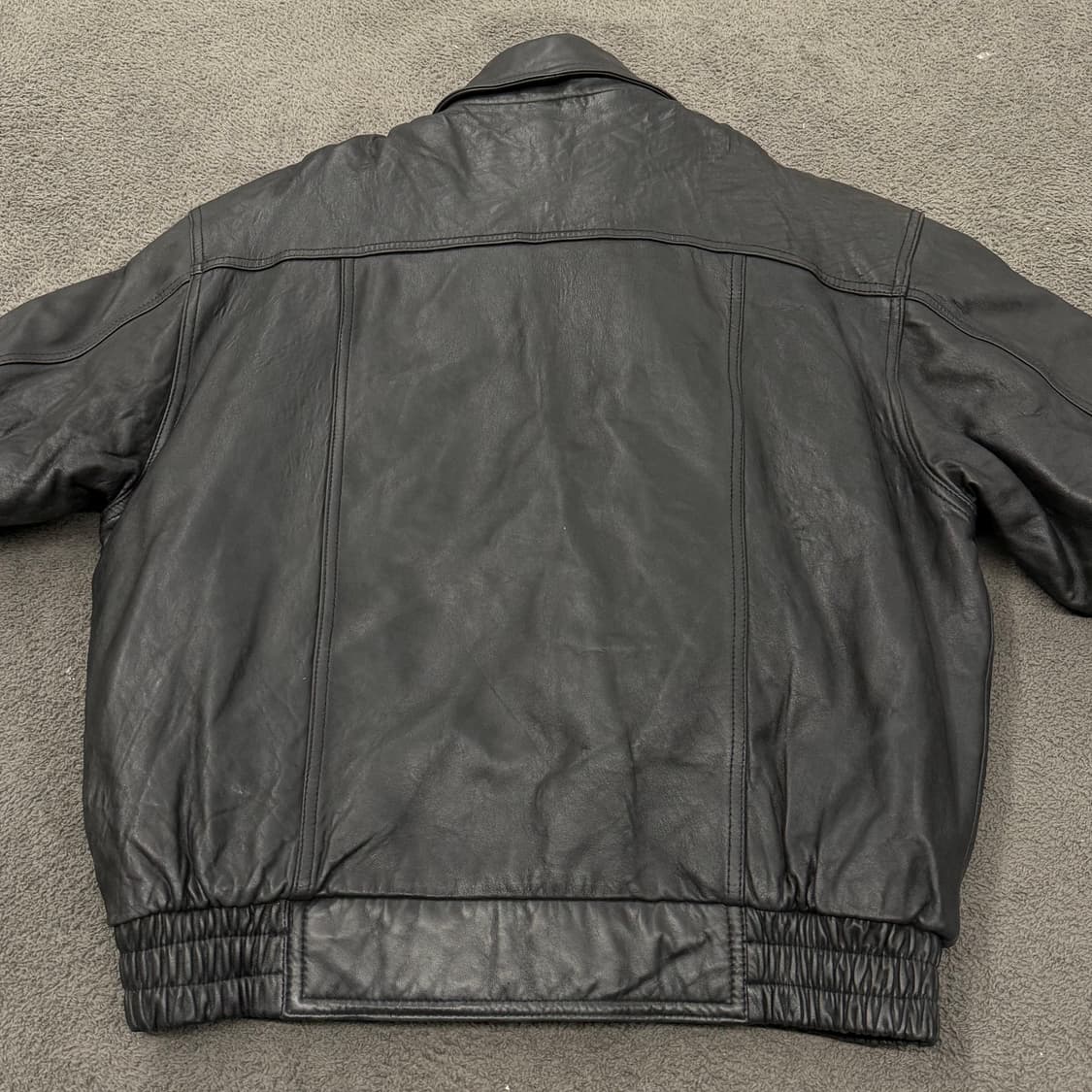 [정품/95] J. SCIPIO 빈티지 가죽 봄버 자켓 상품이미지4