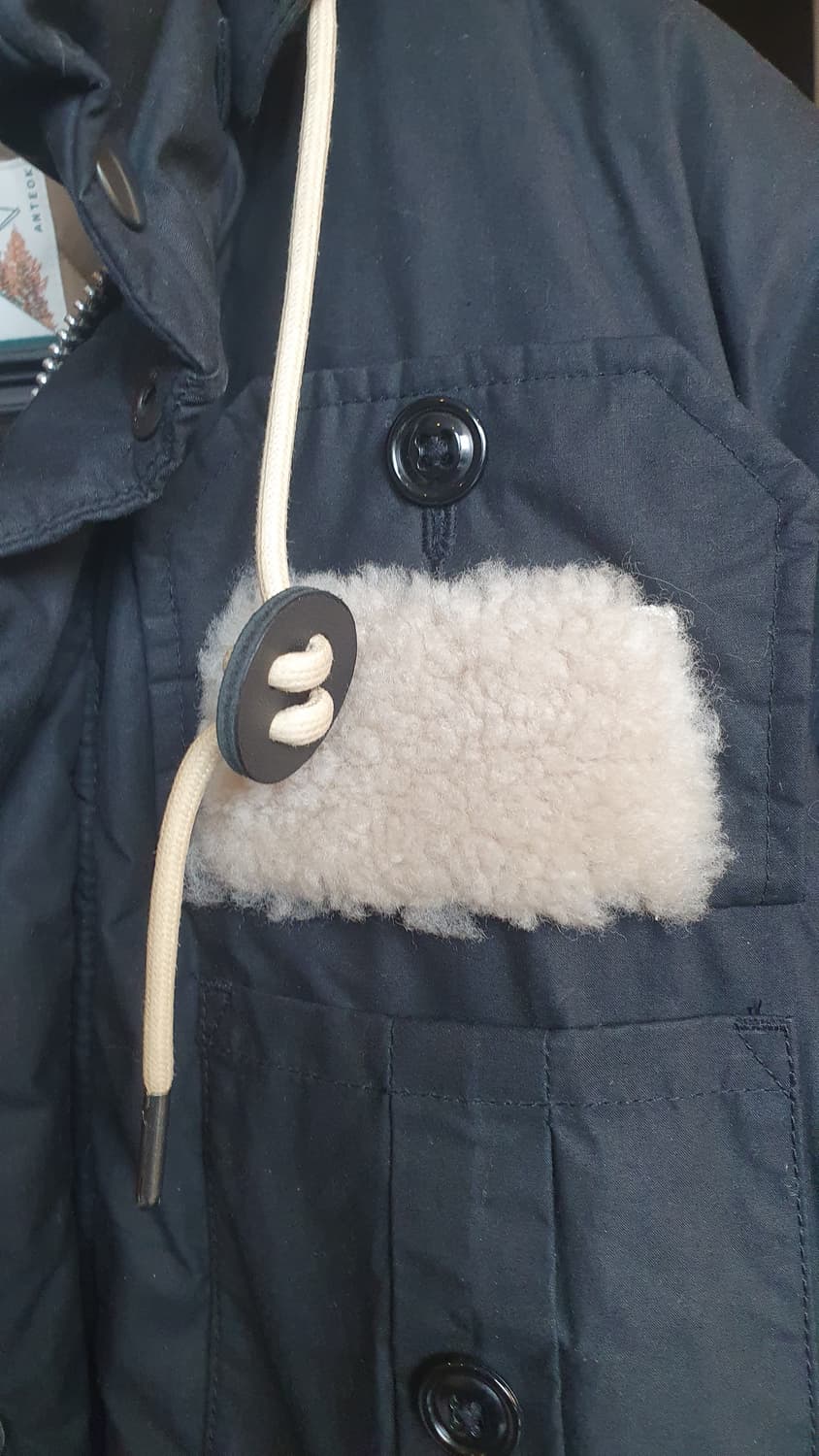 헨리코튼x스펙테이터 블랙 패딩 100 상품이미지5