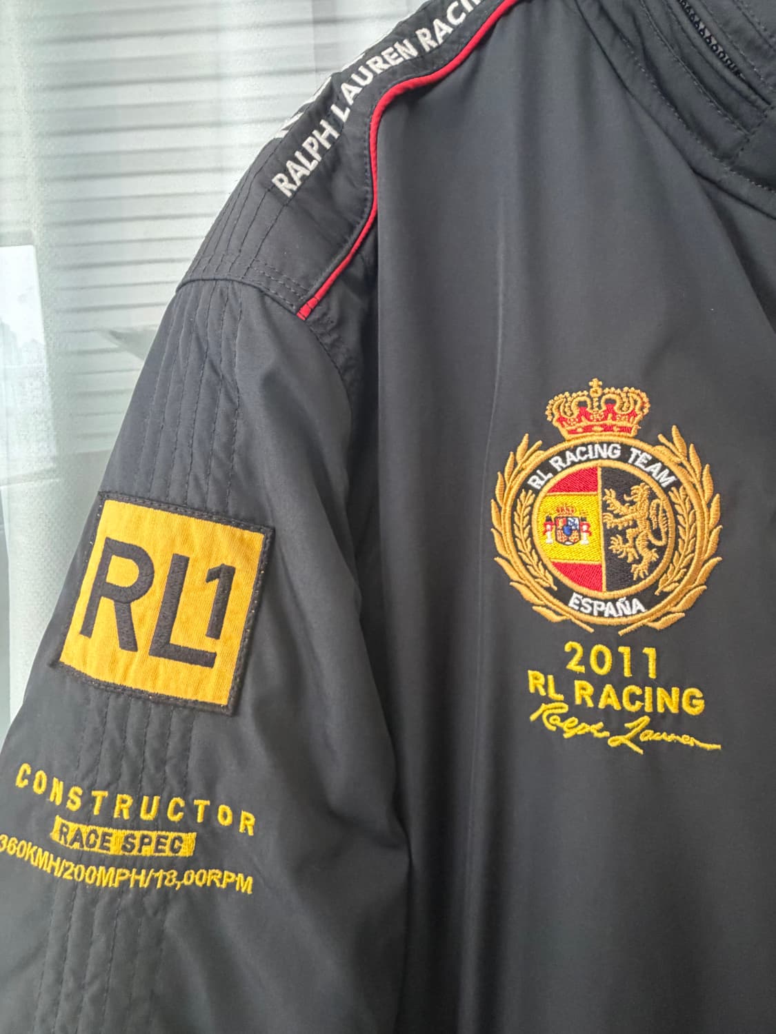 폴로 랄프로렌 빅포니 스페인 레이싱 팀 봄버 L 상품이미지3