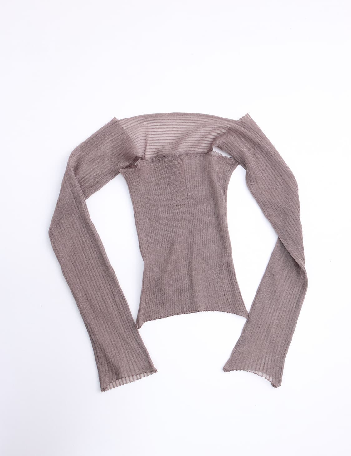 울리카상투스 시어 탱크 탑 sheer tank top 상품이미지1