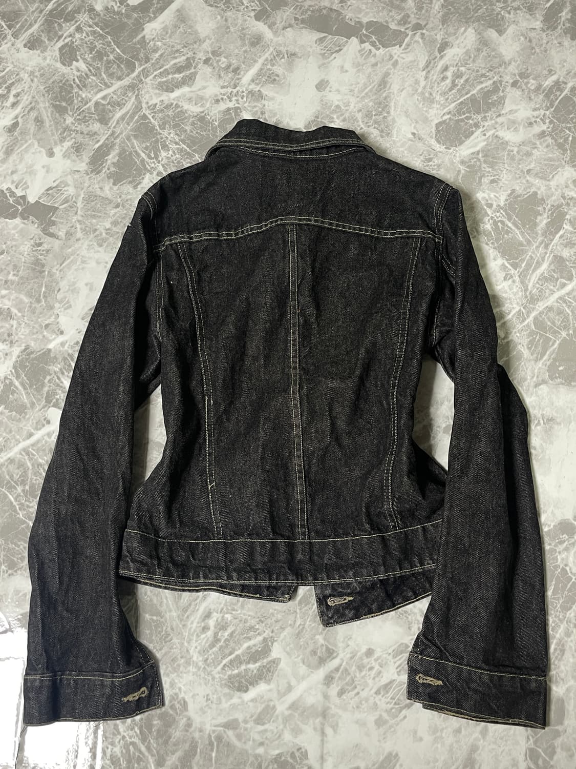 unity black denim jacket 상품이미지7