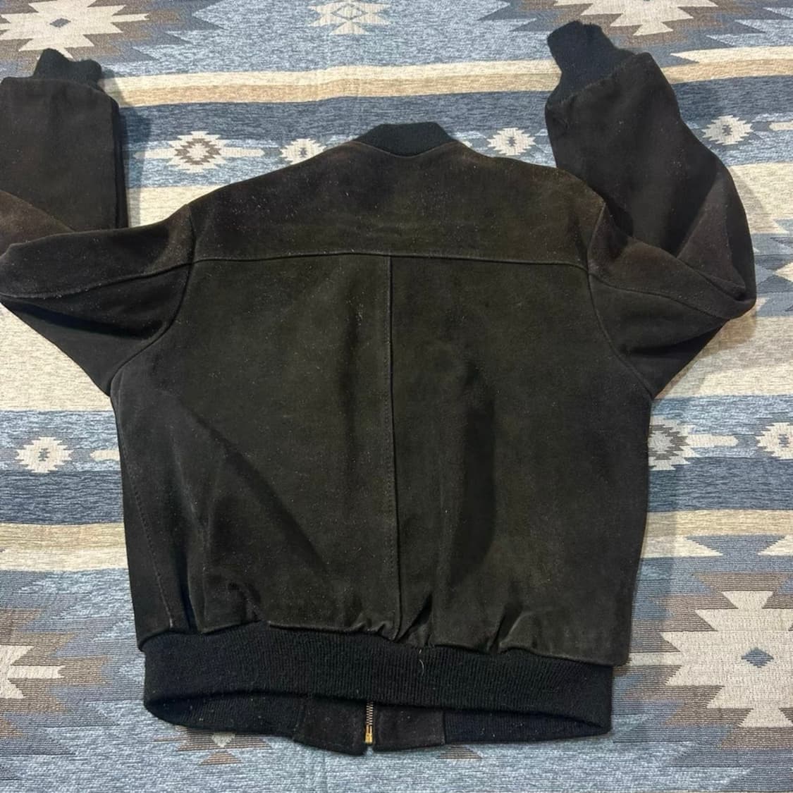 Shott 80s USA 빈티지 스웨이드 MA-1 자켓 상품이미지5