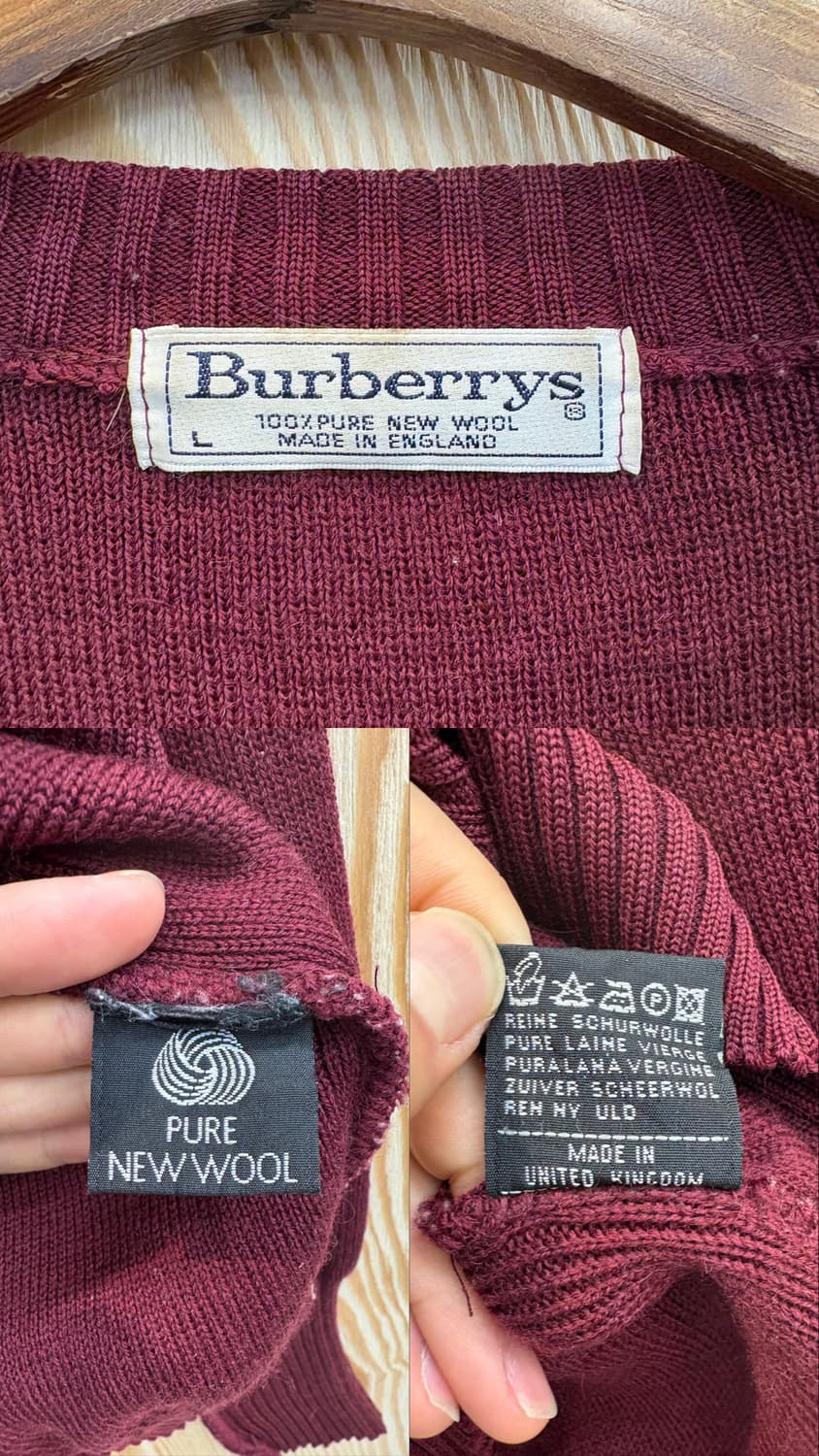 버버리 코만도 울 니트 상품이미지10