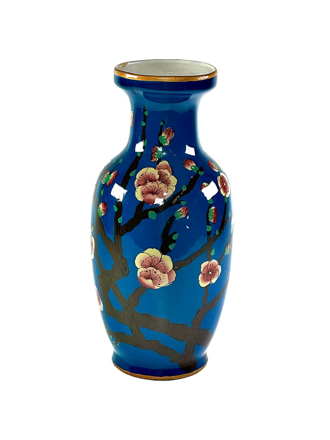 일본 빈티지 핸드드로잉 도자기 대형 화병 상품이미지6