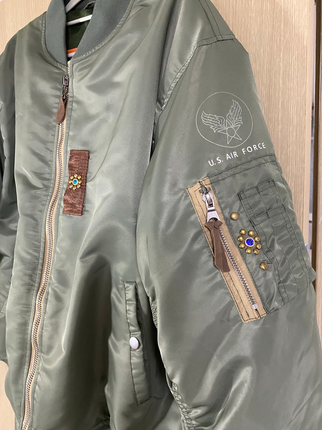 복각 잼스톤 ma-1 플라이트 자켓 상품이미지2