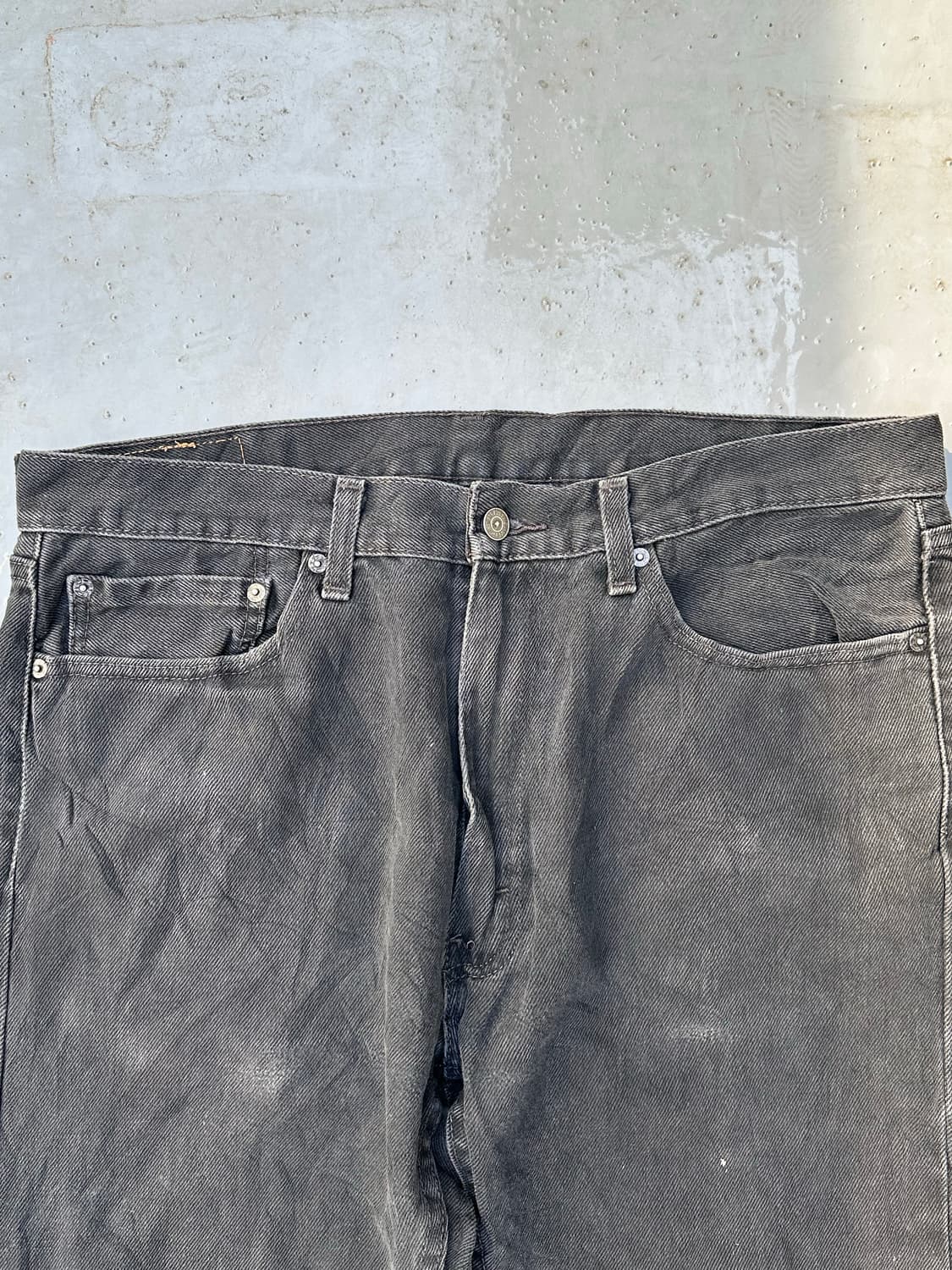 [리바이스] •Levi's 505 Black Denim 상품이미지5