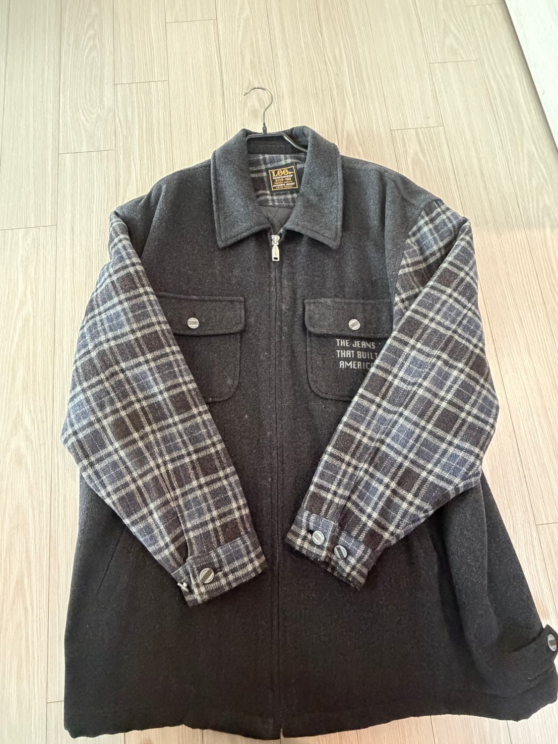 lee 리 체크 자켓 상품이미지2
