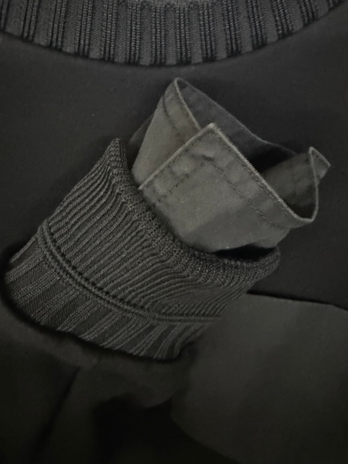 준지 16fw 소매 레이어드 맨투맨 44 상품이미지3