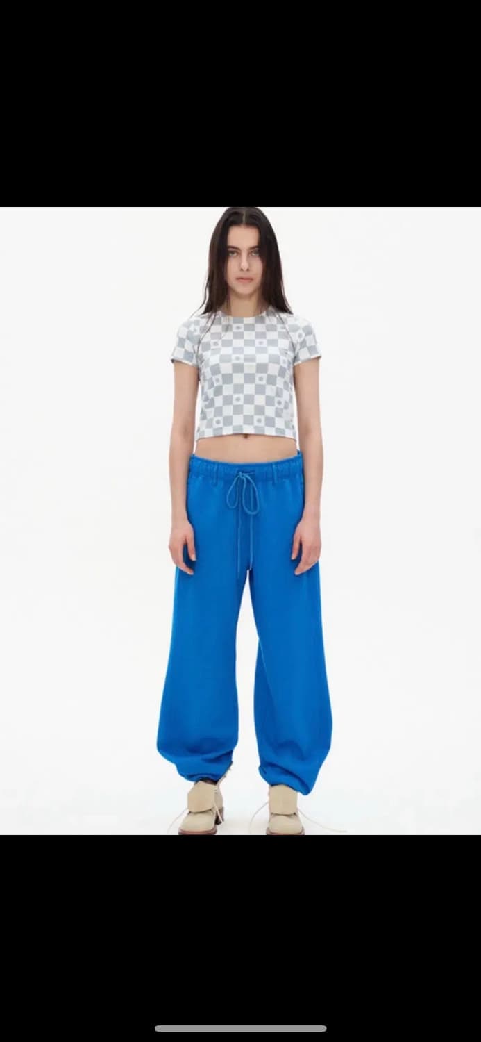 더오픈프로덕트 블루 팬츠 상품이미지1