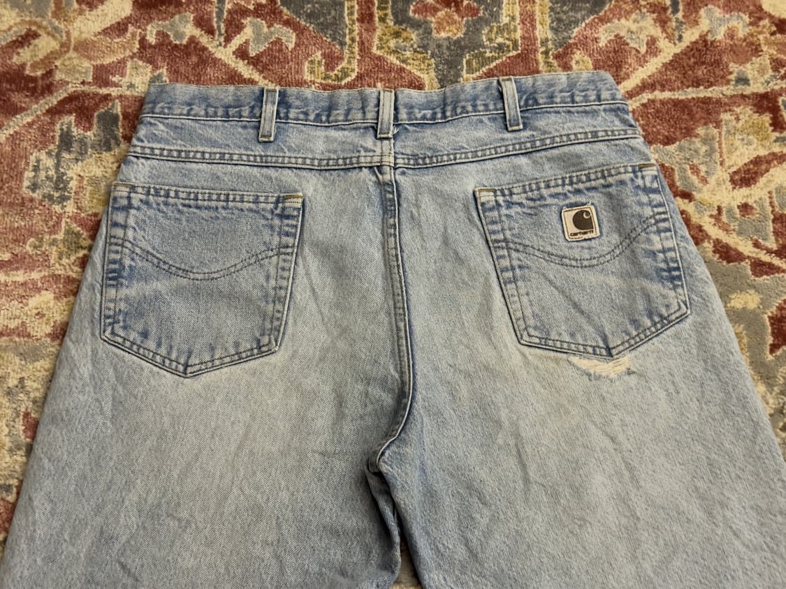 [칼하트] 90s 오리지널 USA 빈티지 워크 데님 B17 (W34) 상품이미지2