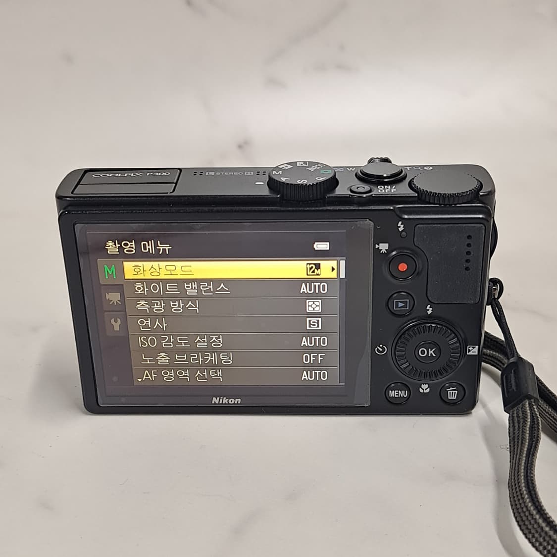 하이엔드 디카! 니콘 쿨픽스 COOLPIX P300 블랙 상품이미지7