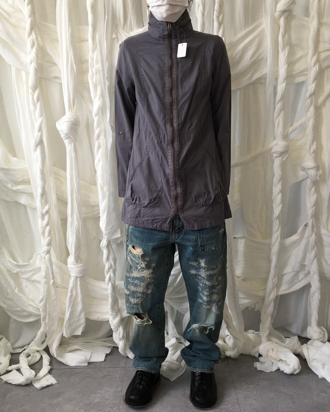 High neck cotton jacket 상품이미지6