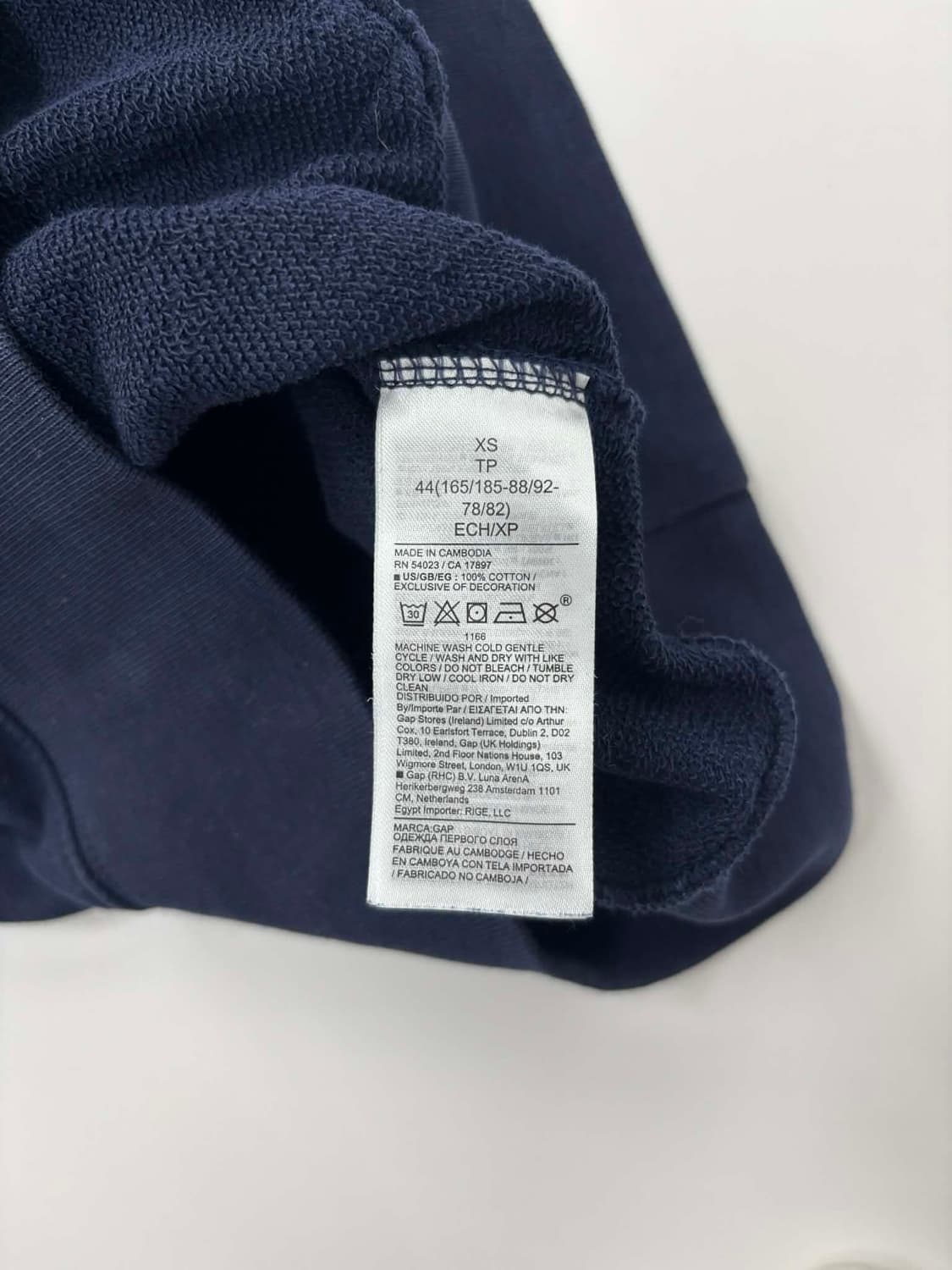 Gap 갭 빅로고 러블리힙 스웨트셔츠 후드티(XS) 상품이미지5