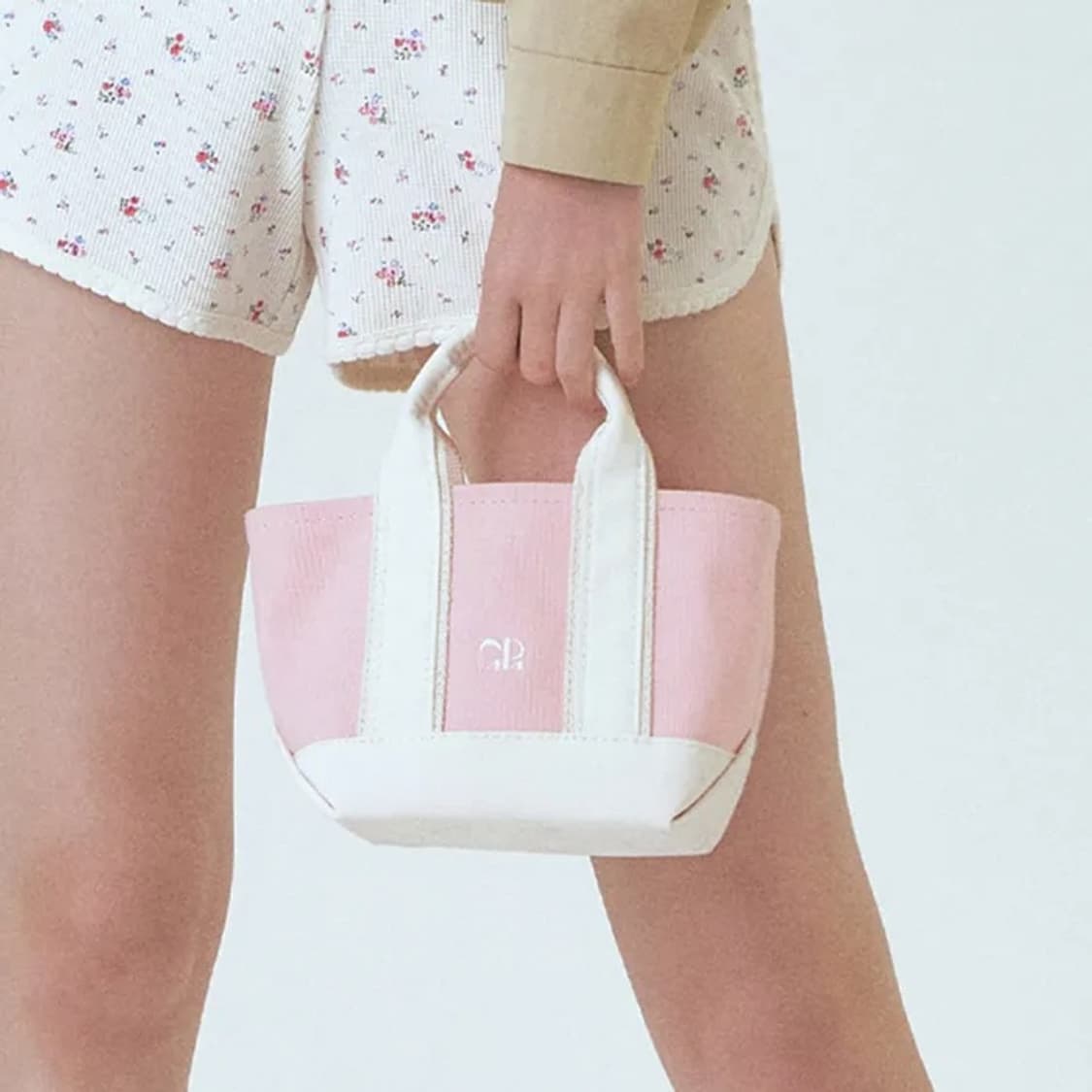 그로브 GR 캔버스 토트백 핑크 상품이미지1