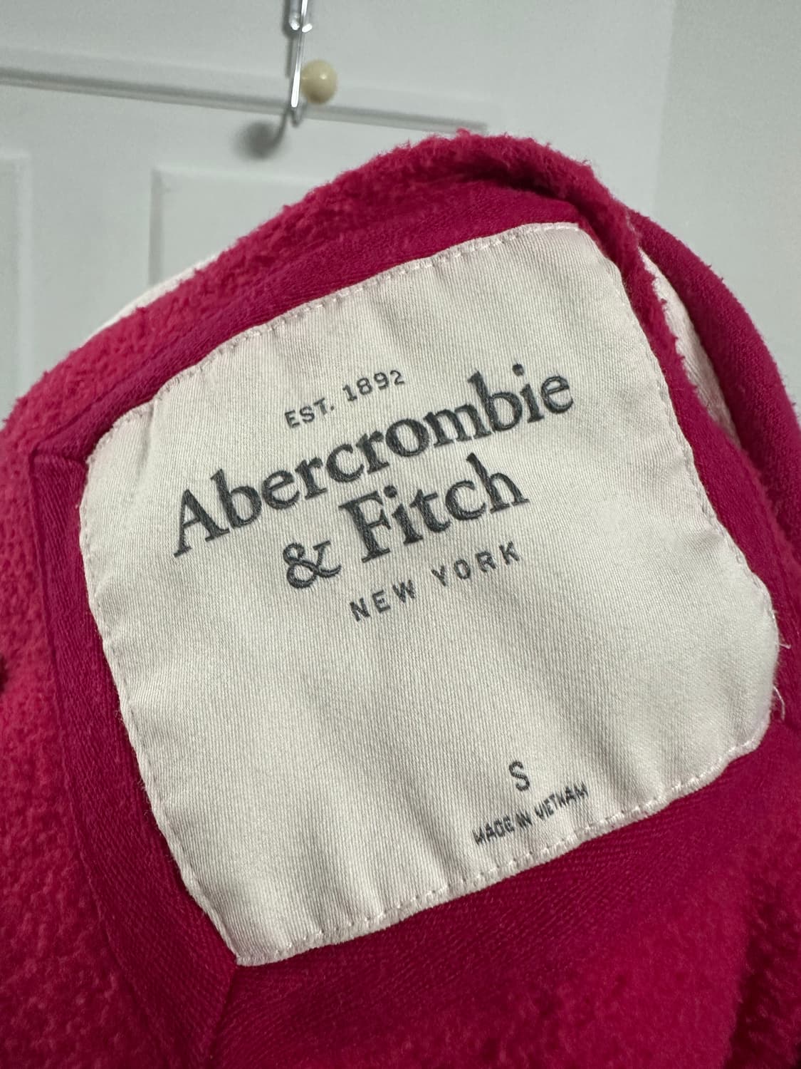 아베크롬비 로고 후드집업 상품이미지3