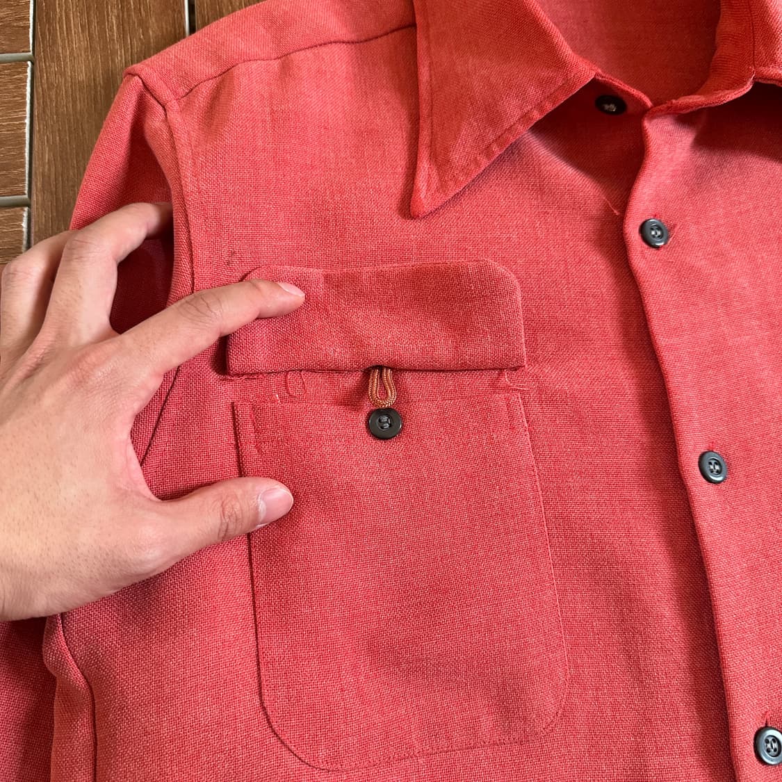 80‘s Descente vintage pocket shirts 상품이미지6