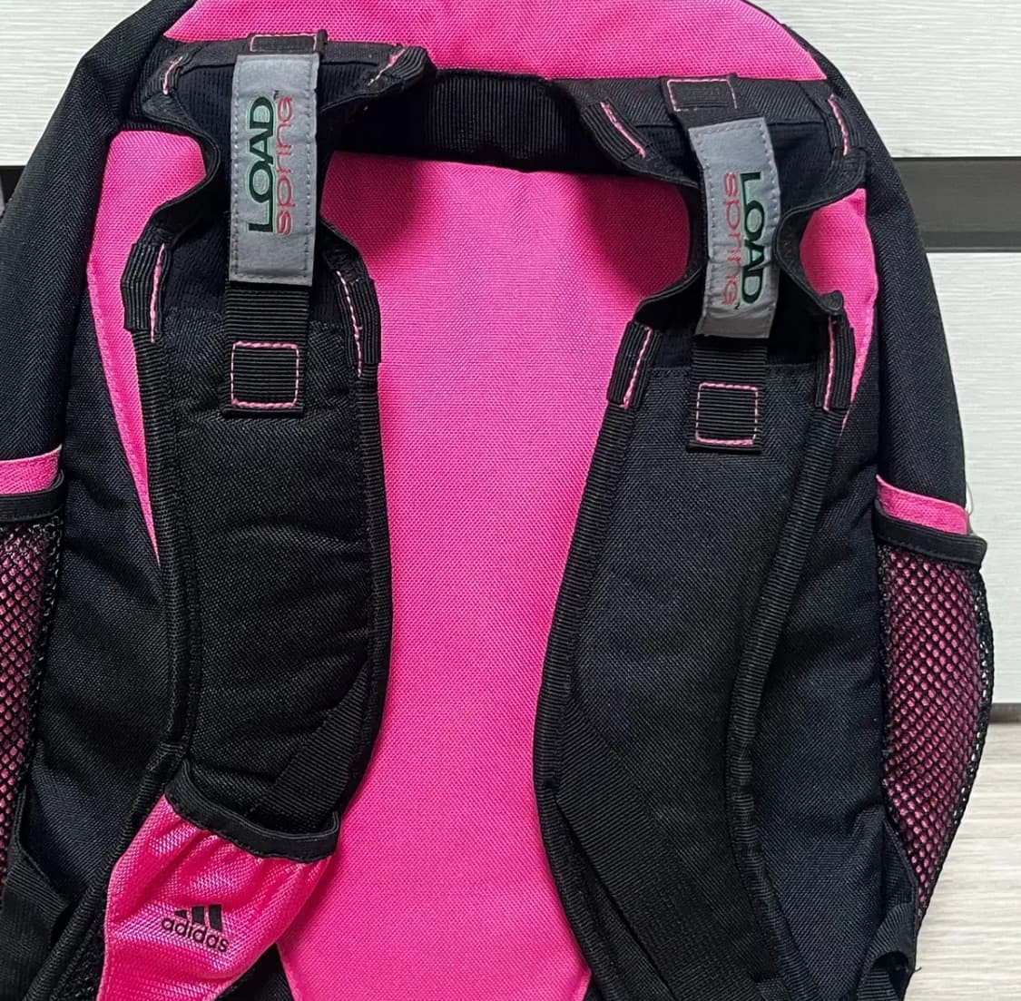 아디다스 올드스쿨 2000s 빈티지 핑크 백팩 상품이미지2