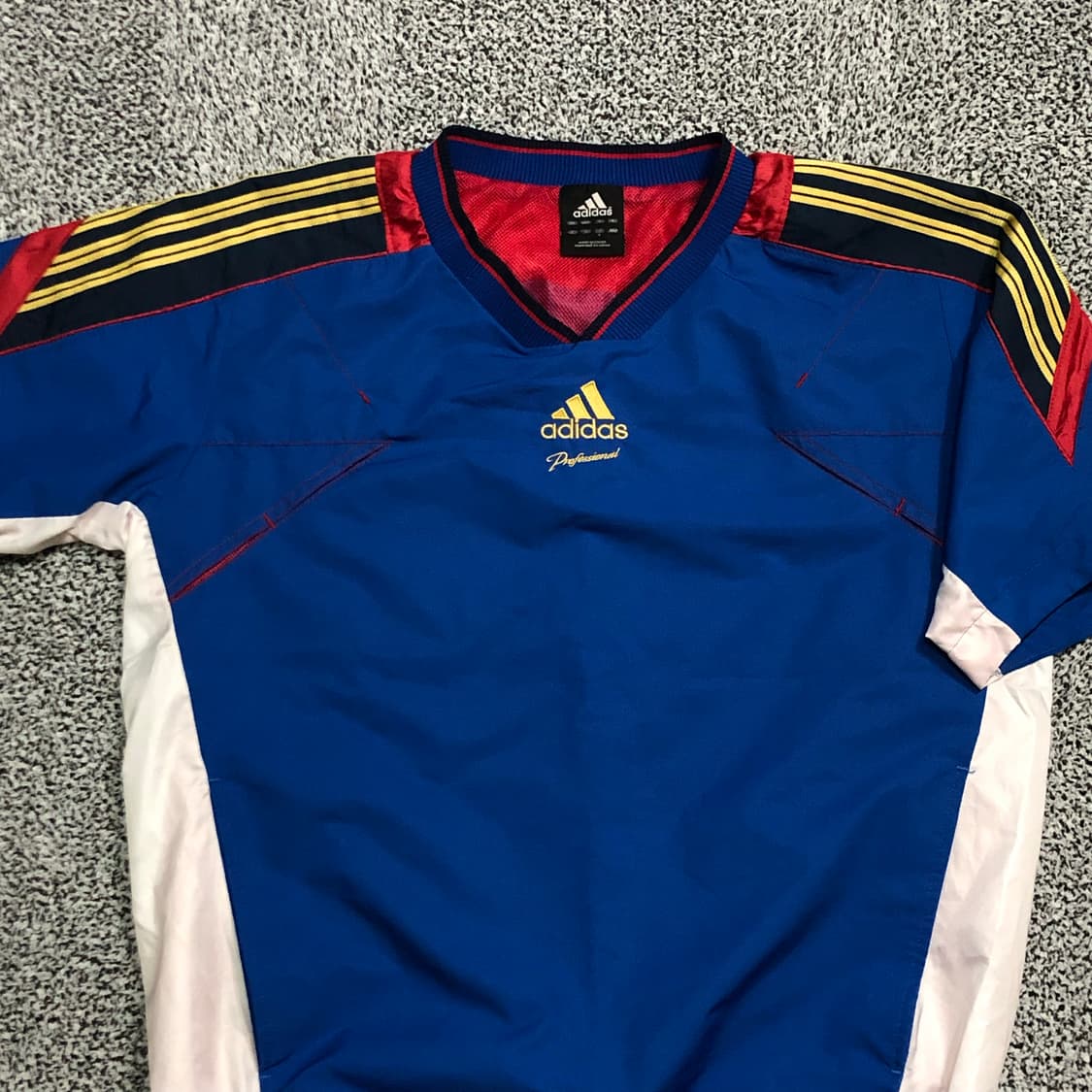 아디다스 제펜 프로페셔널 블록코어 반팔 웜업 상품이미지2