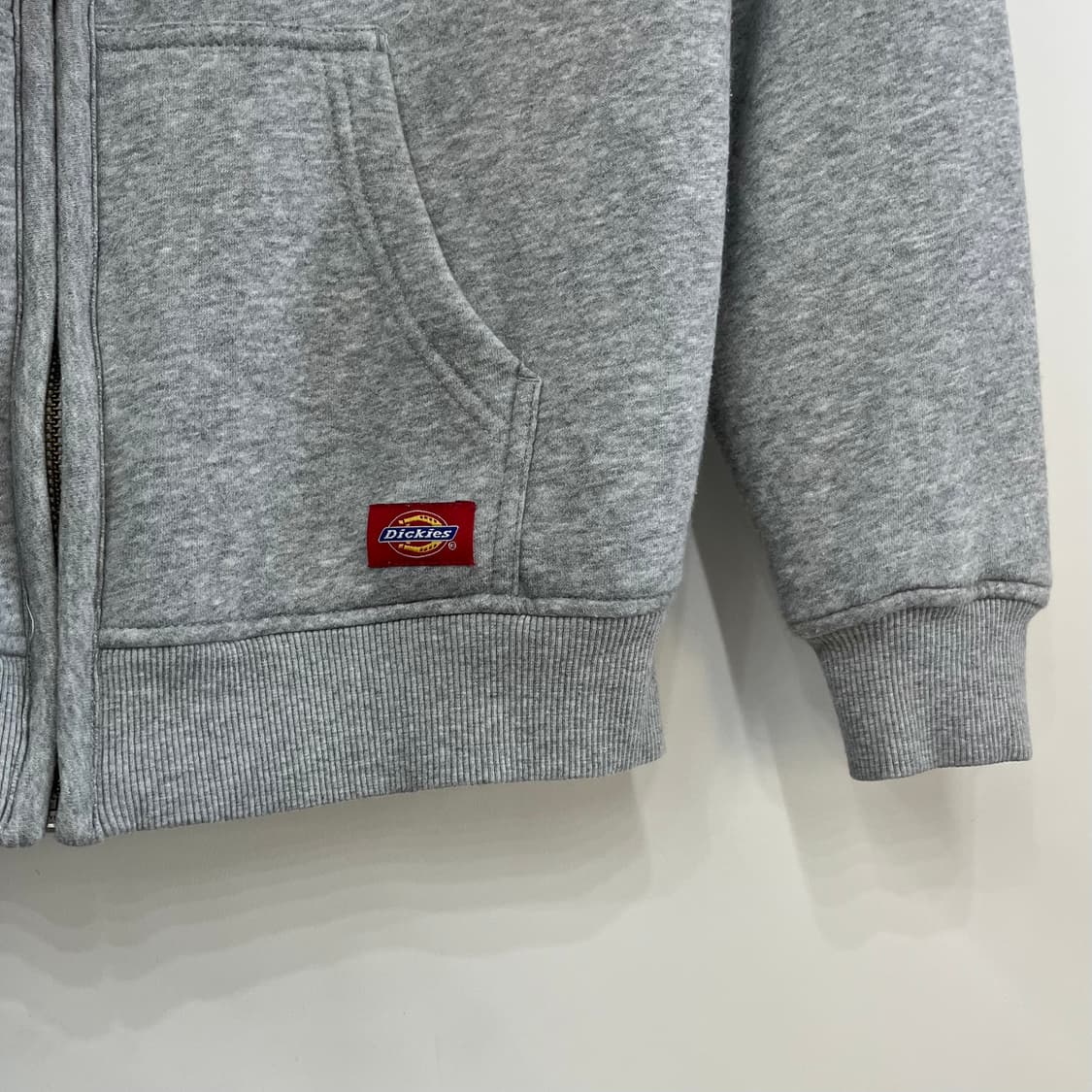 디키즈 보아털 안감 그레이 후드집업 상품이미지5