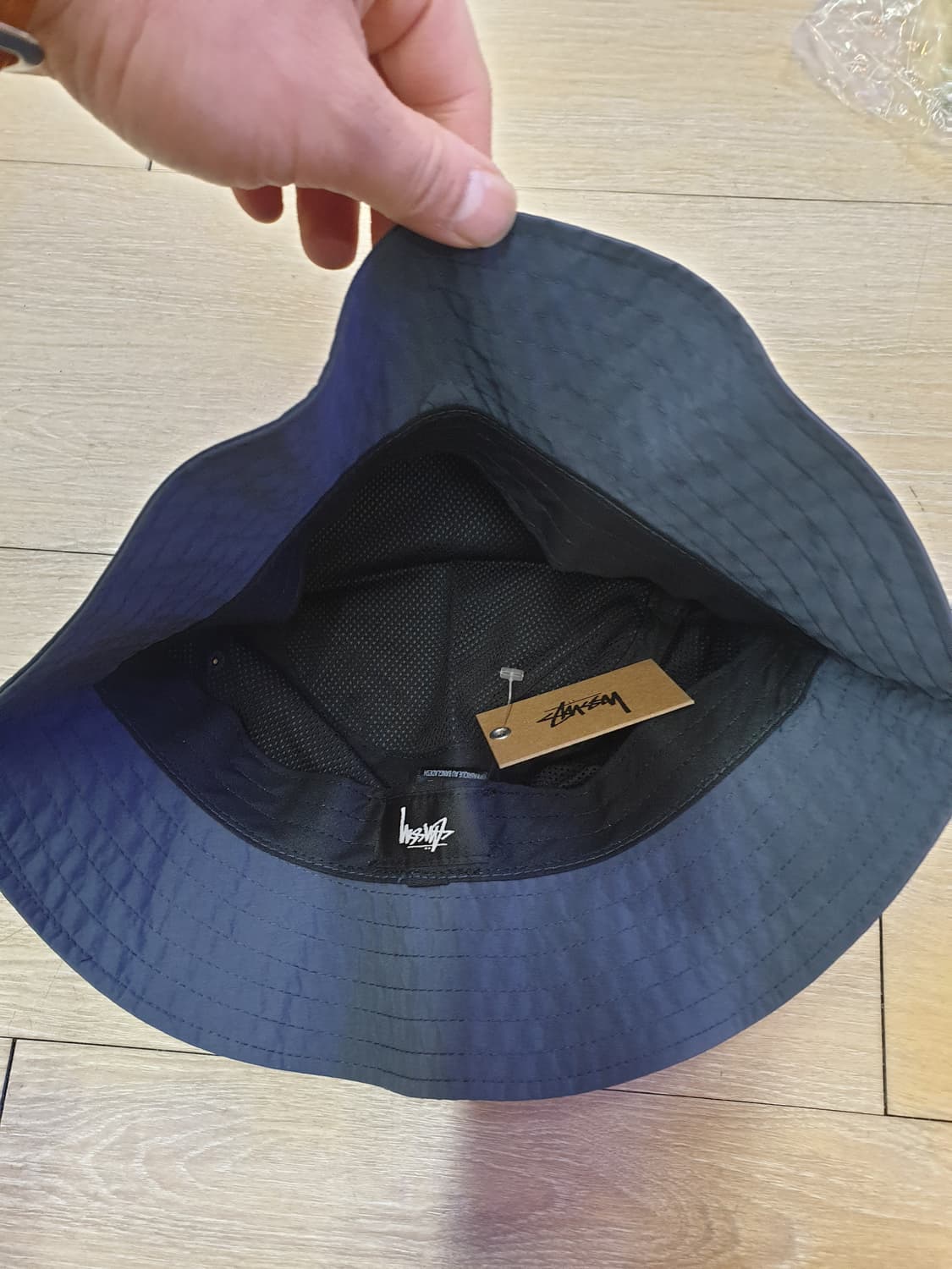 스투시 빅로고 나일론 버킷햇  상품이미지5