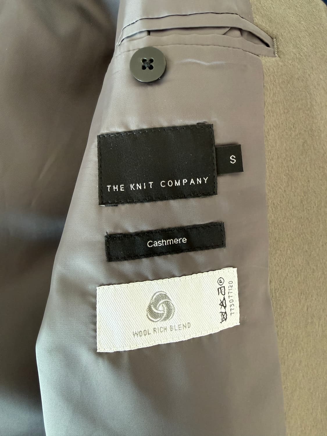 더니트컴퍼니(THE KNIT COMPANY) 코트(울마크, 택 달린 제품 상품이미지6