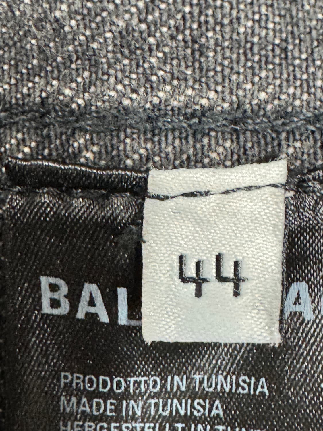 백화점판 발렌시아가 노트르담 데님 자켓 44사이즈  상품이미지6