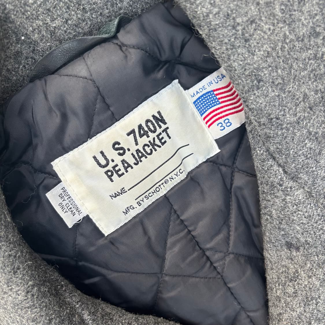 미국 쇼트 피코트 740 n 상품이미지3