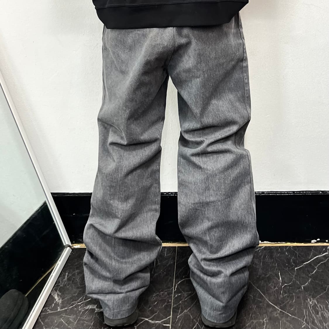 벤 데이비스 와이드 워크팬츠 그레이 상품이미지3