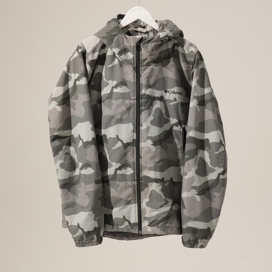 Columbia 그레이 카모 윈드 브레이커 상품이미지4